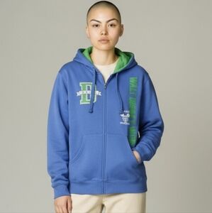 Disney Park Disneyland Resort Classic blue Original D 1955 zip up hoodie Unisex